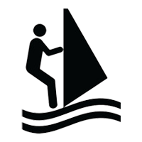 ubytkotatralandia piktogram windsurfing
